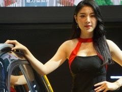 2018广州车展车模小姐姐美女图片