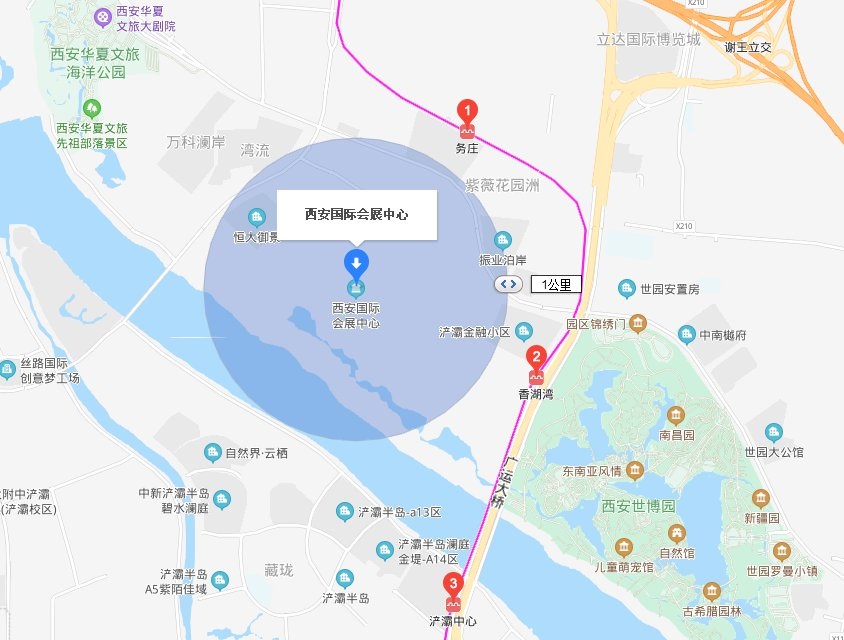 西安国际会展中心怎么走？交通线路(www.828i.com)