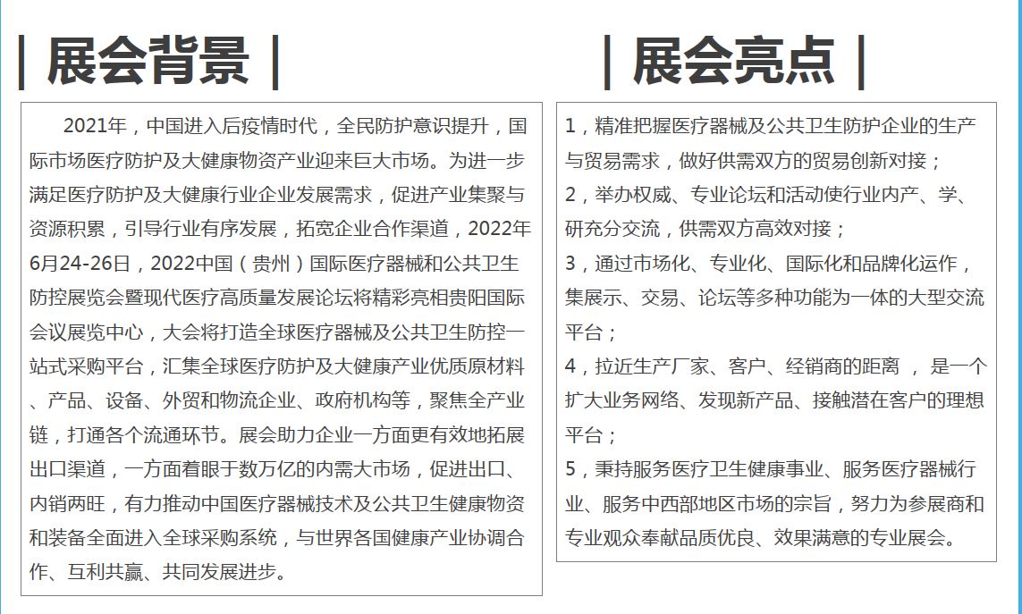 2022中国（贵州）公共卫生防控展览会