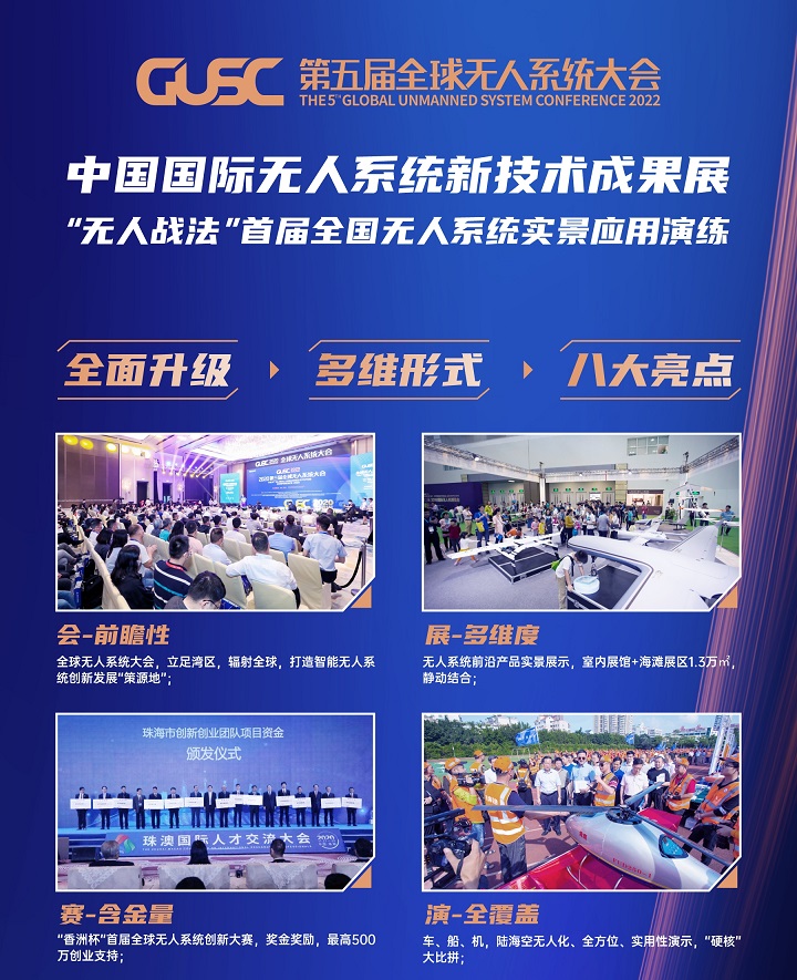 2022珠海无人机展GUSC将于11月3日举行(www.828i.com)