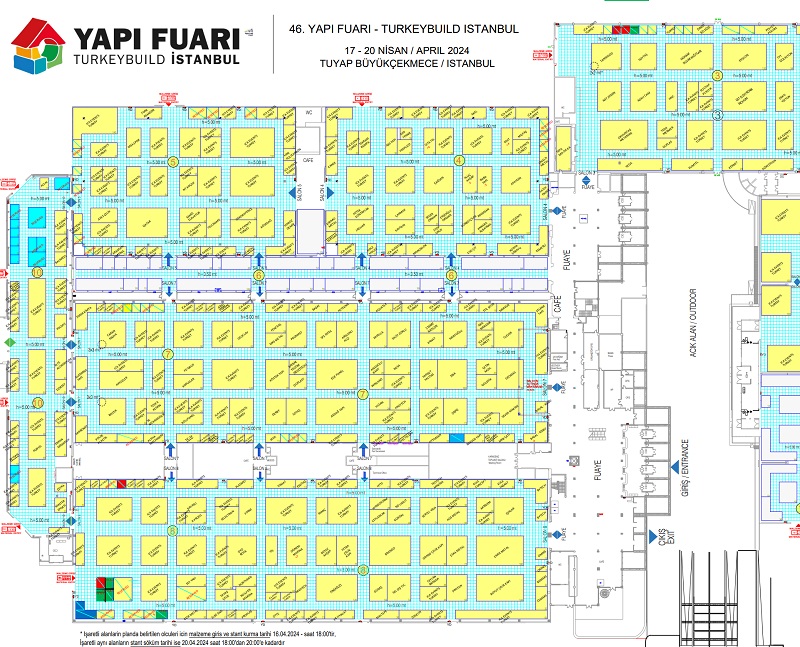 2024年第46届土耳其建材展（TURKEY BUILD）将于4月17-20日举行(www.828i.com)