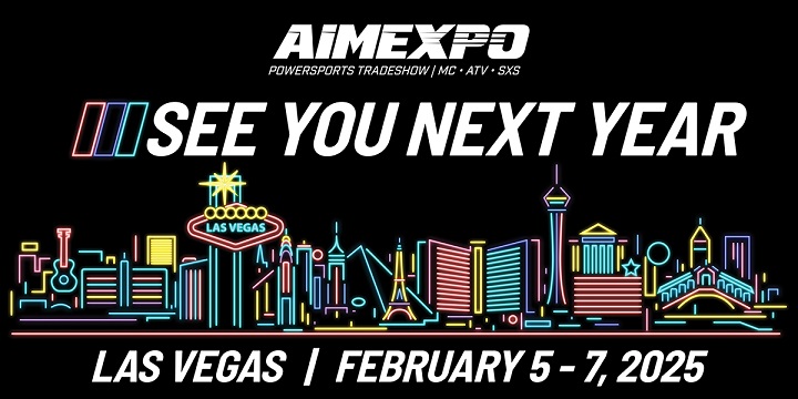 2025美国拉斯维加斯摩托车展览会AIMEXPO火爆招展中！开展时间2月5-7日(www.828i.com)