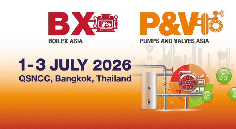 2026第19届泰国管道泵阀展览会（Pumps & Valves Asia）(www.828i.com)