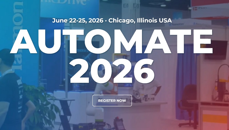 2026美国工业自动化及机器人展览会(AUTOMATE)(参展网) 2026美国工业自动化及机器人展览会(AUTOMATE)(www.828i.com)