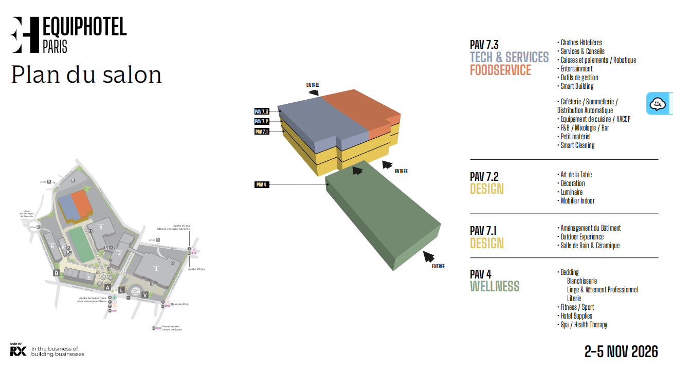 2026年法国（巴黎）国际酒店用品展及餐饮业展览会EQUIPHOTEL(www.828i.com)