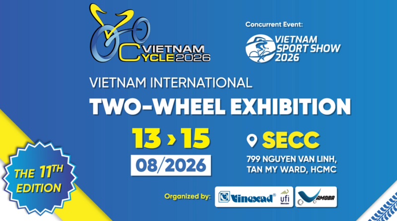 2026第11届越南电动车及自行车展(Vietnam Cycle)(参展网) 2026第11届越南电动车及自行车展(Vietnam Cycle)(www.828i.com)