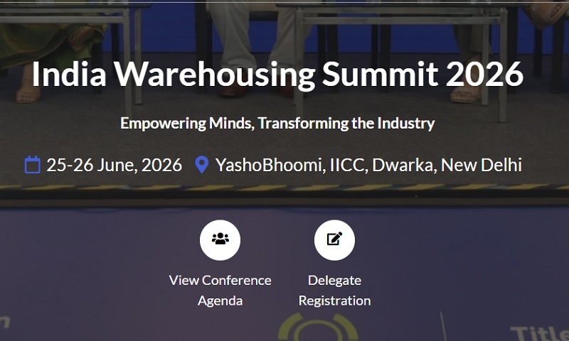 2026第15届印度国际仓储物流展(India Warehousing Show)(参展网) 2026第15届印度国际仓储物流展(India Warehousing Show)(www.828i.com)