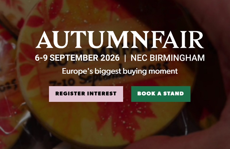 2026年英国伯明翰礼品消费品展览会（Autumn Fair）(www.828i.com)