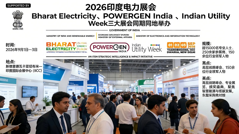 2026年印度国际电力展览会（POWERGEN India）(www.828i.com)