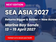 2027年第11届新加坡海事展览会（Sea Asia）