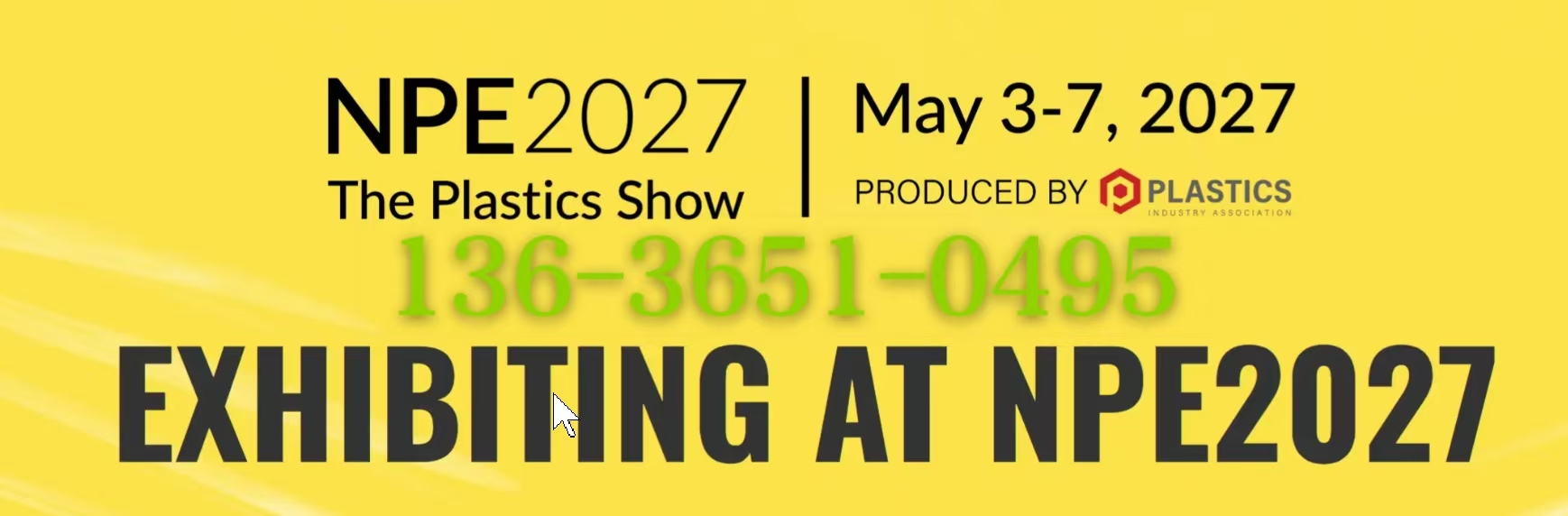 2027年美国国际塑料展览会（NPE 2027(www.828i.com)